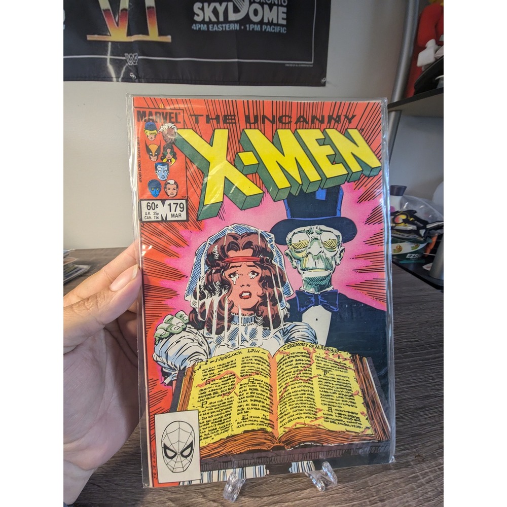 Uncanny X-Men #179 Marvel Comic Book 1984‎ Wedding Ceremony NM